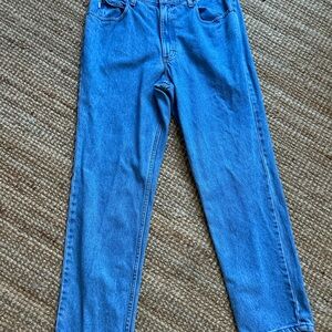 L.L. Bean Men's Straight Blue Jeans